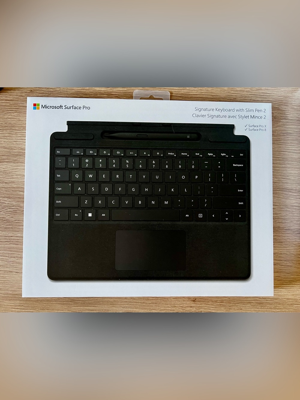 Microsoft Surface Pro Signature Keyboard with Slim Pen 2 - Black